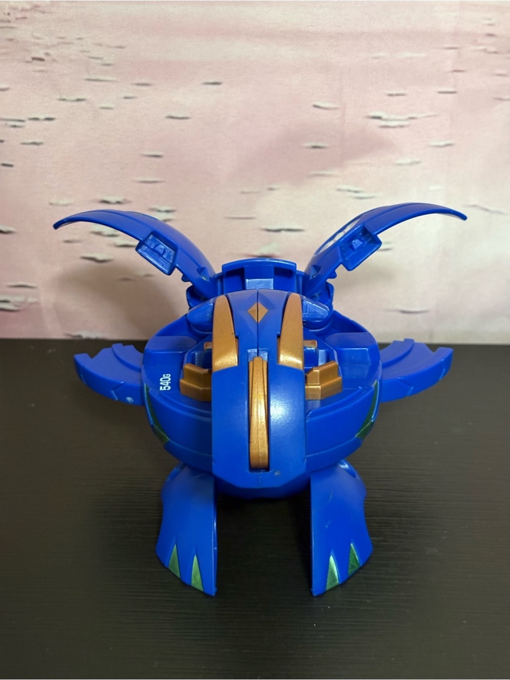 Bakugan Aquos Neo Dragonoid 540G large oversized Deka. Preowned